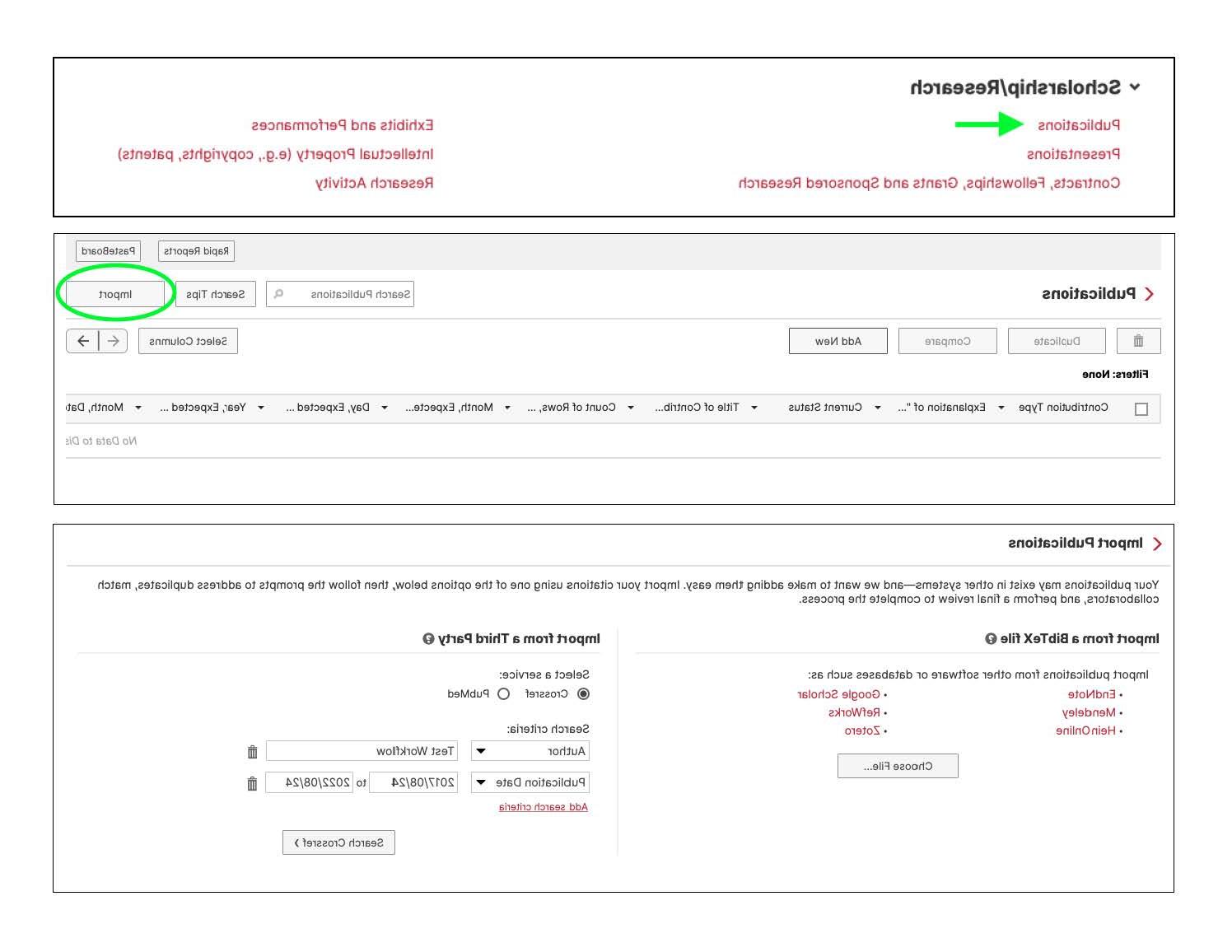 Watermark Publication Import